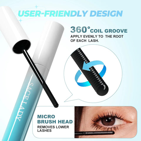 SACE LADY Mascara Remover – Quick Waterproof Mascara Dissolver & Lash Nourisher (5ml)