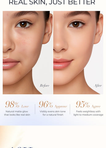 SACE LADY Bare Touch Skin Tint Travel Size - SPF30 PA+++ with Dual Peptide Serum & Breathable Film for Skin-Like Texture