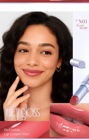 SACE LADY Transfer-Proof Refillable Lip Cream Pen SPF15 – Soft Matte Finish