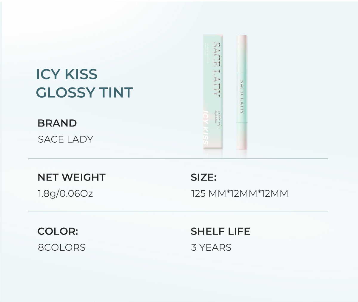 Icy Kiss Glossy Tint