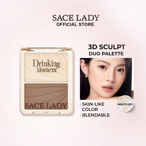 SACE LADY Duo Contouring 3D Palette – Highlight & Contour Duo