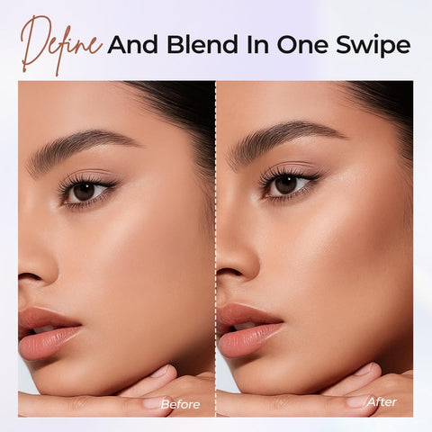 SACE LADY Liquid Contour – Blendable & Long-Lasting 3D Cream Bronzer Makeup for Face, Eyes & Lips