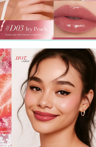 SACE LADY Icy Kiss Glossy Tint – Hydrating High-Shine Lip Tint