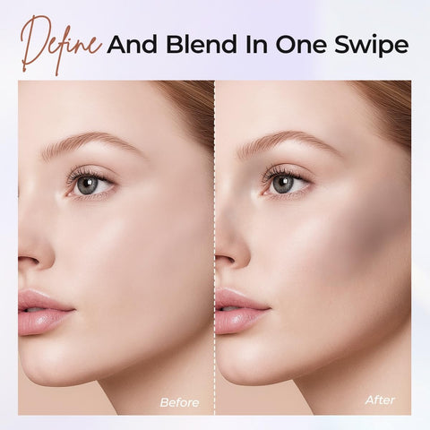 SACE LADY Liquid Contour – Blendable & Long-Lasting 3D Cream Bronzer Makeup for Face, Eyes & Lips