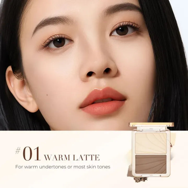 SACE LADY Duo Contouring 3D Palette – Highlight & Contour Duo