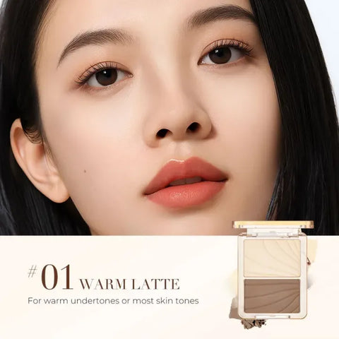 SACE LADY Duo Contouring 3D Palette – Highlight & Contour Duo
