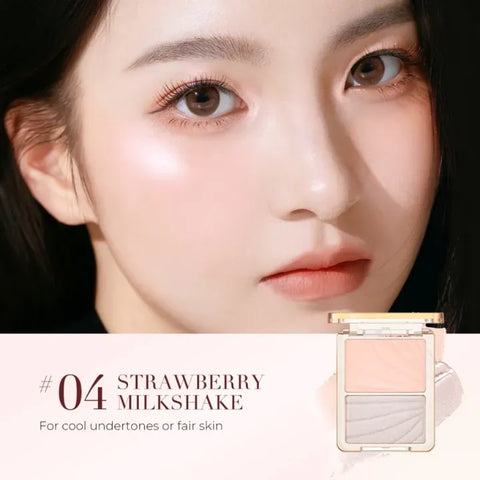 SACE LADY Duo Contouring 3D Palette – Highlight & Contour Duo