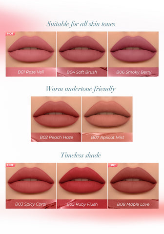 SACE LADY 2-in-1 Lip Cream Booster – Lip Liner & Soft Matte Lip Cream